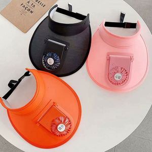Gorra Visera Ancha con Protección UV, Sombrero para el Sol con Ventilador Recargable por USB, Visera para el Sol de Verano para Hombres y Mujeres - Product Image 3