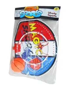 סלאם דאנק מיני נייד כדורסל חישוק סט מתכוונן ילדים מיני פלסטיק כדורסל חישוק סט