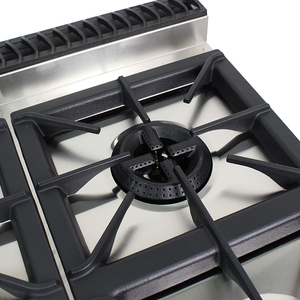 เตาแก๊ส6หัวแบบอุตสาหกรรมพร้อมเตาอบสำหรับร้านอาหารและโรงแรมอุปกรณ์ครัวระดับมืออาชีพ - Product Image 5