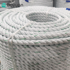 Corda in PP Nylon Poliestere a 3 o 4 Fili ad Alta Resistenza, Lunghezza e Colore Personalizzabili, Intrecciata per Ancoraggio e Traino di Barche e Banchine - Product Image 5