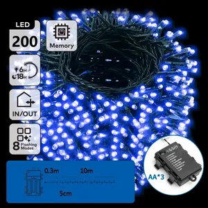 Tira de luces plana con pilas 3AA, fácil instalación, diseño flexible, ideal para decoración y ambientación en interiores. - Product Image 1