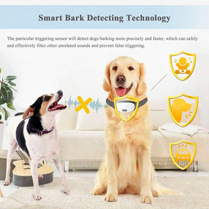 Anti bark <b>dog</b> <b>collar</b> Electric shock Vibration sound with LED For small <b>large</b> <b>dogs</b> no barking training <b>collar</b> <b>dog</b> accessories - Product Image 5