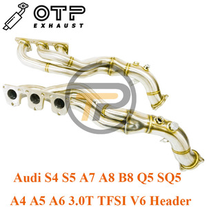 Выхлопная труба для Au di B8 B8.5 A4 S4/A5 S5/Q5 SQ5/A6 C7/A7 C7 <span class=keywords><strong>3</strong></span>,0 T TFSI V6 - Product Image 3