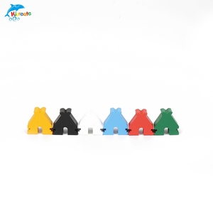 Cubes de couleur en bois de pièces de plateau colorées de conception personnalisée standard professionnelle pour jeux de société - Product Image 6