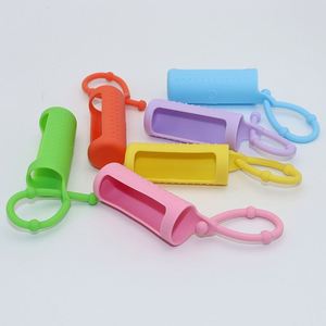 Étui en silicone pour flacon d'huile essentielle de 5 ml, 10 ml, 15 ml, cordon en silicone coloré, housse de protection pour flacon pulvérisateur d'huile essentielle - Product Image 1