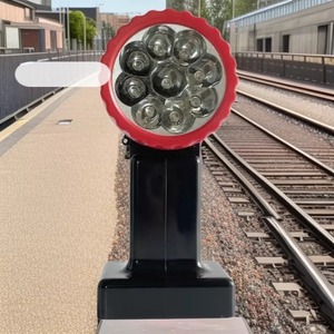 Feu clignotant rouge pour voie ferrée SZSW2160 IP65, lampe de signalisation LED pour avertissement arrière de wagon - Product Image 1