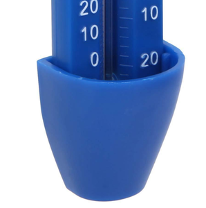 Suministro directo de fábrica Termómetro de agua flotante azul Detector de temperatura de piscina de plástico Piscina flotante - Product Image 4
