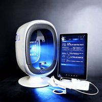 Analyseur de peau, scanner, analyseur numérique à 9 spectres, machine d'analyse du visage et du corps avec WiFi, salons de beauté