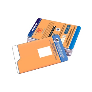 บัตรเข้าใช้งานพนักงาน/นักเรียน RFID ความถี่ 13.56mhz ชิป NTAG(R) 215 ขนาด 504 ไบต์ พร้อมคิวอาร์โค้ดที่แตกต่างกันเป็นรายบุคคล - Product Image 5