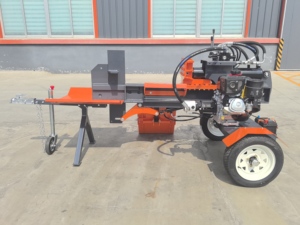 Machine hydraulique de foresterie de processeur de bois de <span class=keywords><strong>fendeuse</strong></span> de bûches électrique de 37 tonnes avec noyau de moteur pour le bois de chauffage et le fendage du bois - Product Image 4