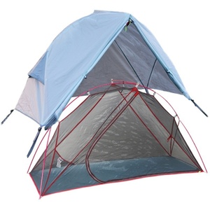 Carpa de Camping Reforzada Elevada de Doble Capa Impermeable para 4 Estaciones, Portátil y Plegable - Product Image 2