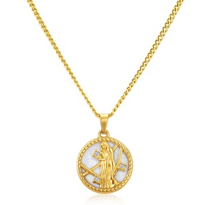 Collar con Colgante de <span class=keywords><strong>Aries</strong></span> en Acero Inoxidable, Resistente al Agua y al Deslustre, Regalo de Joyería - Product Image 4