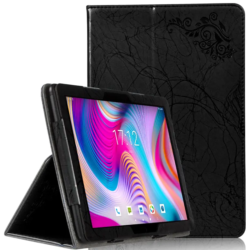 Schlussverkauf Smart Flip PU-Leder Kickstand Schutzhülle für Tablet für Alcatel 9013 8094X Joy Tab2