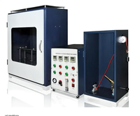 Machine d'essai de performance de combustion des matériaux non métalliques FAR25 Standard en cabine