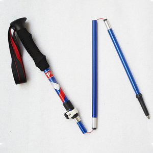 Bâtons de <span class=keywords><strong>ski</strong></span>, de <span class=keywords><strong>randonnée</strong></span> et de trekking pliables et réglables en aluminium 6061/7075 pour l'extérieur, bâtons de marche nordique, bâtons d'escalade - Product Image 5