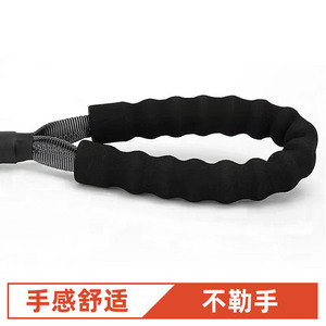 Funda de goma para el mango de la correa de mascotas, acolchada con espuma negra, protector de mano de caucho NBR para correa de perro o gato - Product Image 5