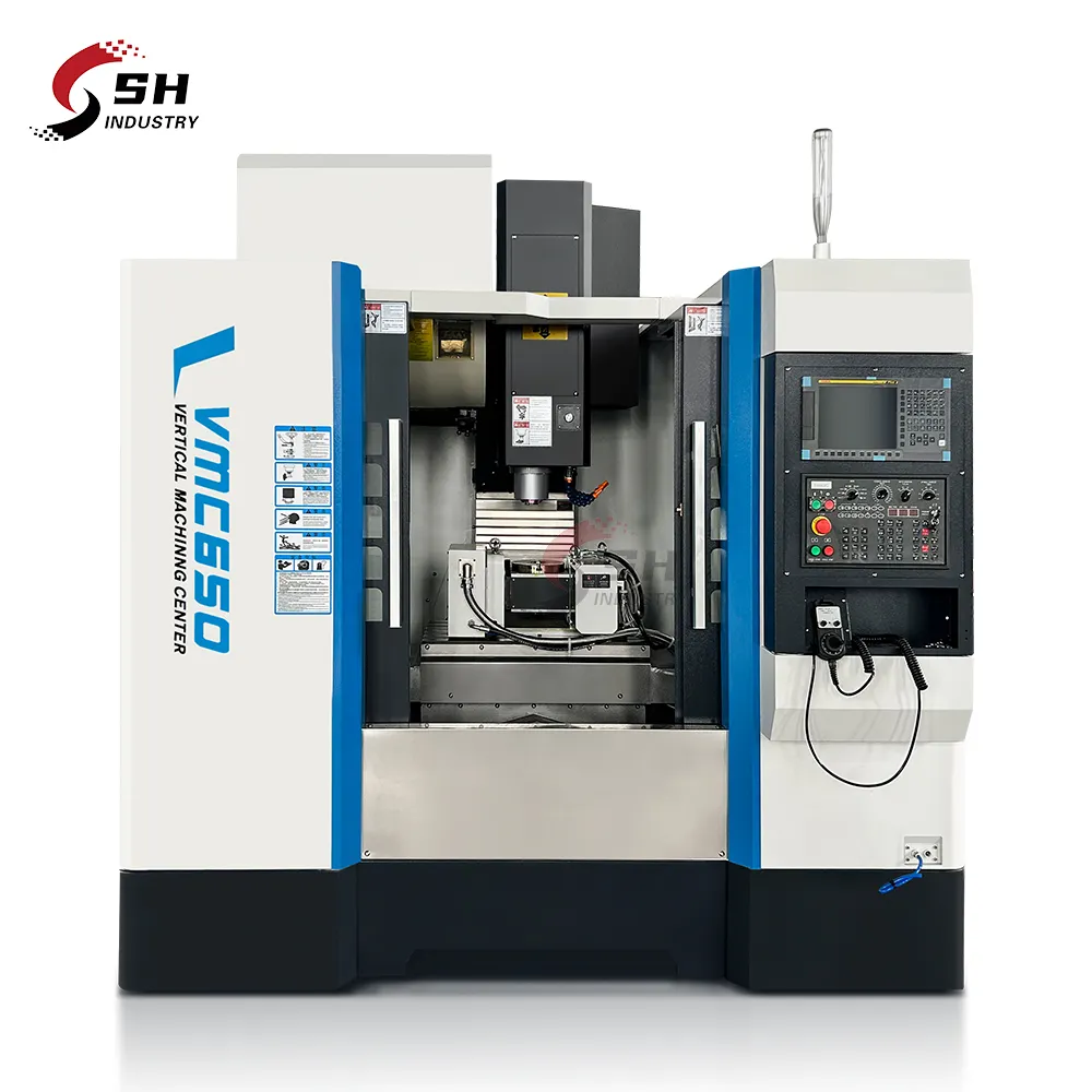 Petit centre d'usinage vertical de Taiwan CNC VMC650 VMC850 fraiseuse verticale CNC à 5 axes