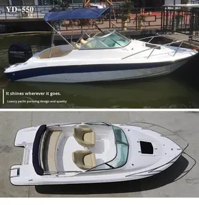 Bateau pneumatique de loisirs ouvert à double pont plat en fibre de verre 1,2 mm PVC RIB pour 6, 8, 10, 12 ou 14 personnes - Product Image 2