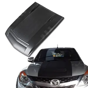 YCSUNZ ABS BT50 Black Engine Hood Scoop Cover For Mazda BT-50 BT 50 2012 2018 2019 2020 2021 2022 Car Accessories