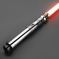 Sabre laser Neopixel en gros directement de l'usine, sabre laser Darth Revan à changement de couleur infini, sabre laser LED Baselit RGB avec poignée en métal
