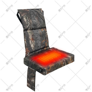 Cojín Calefactable para Silla de Árbol, Camuflaje, EVA, Asiento de Caza para Exteriores con Temperatura Ajustable, 46 cm, Ajuste Universal - Product Image 1