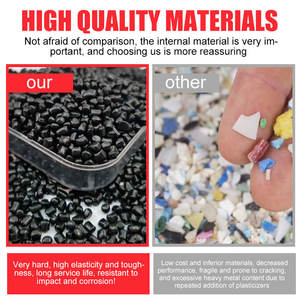 इलेक्ट्रॉनिक्स एनक्लोजर प्लास्टिक जंक्शन बॉक्स ओम कस्टम एब्स हैंडहेल्ड काले छोटे इलेक्ट्रॉनिक उपकरण मामले - Product Image 6