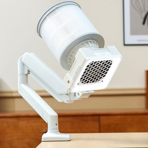 Hot Selling Arm Stand Desktop Nail Dust Collector with <b>LED</b> <b>Light</b> Vacuuming Removable Design Metal 220V for Nail Art - Product Image 1