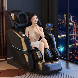 थोक फ़ॉटेउइल मसाज स्पेस कैप्सूल रिक्लाइनर बैक बेस्ट फुल बॉडी जीरो ग्रेविटी लक्ज़री आर्मचेयर 4डी एसएल ट्रैक मसाज चेयर - Product Image 5