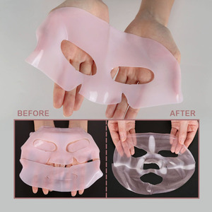 Masker Wajah Niacinamide Warna-warni Perawatan Kulit OEM Grosir, Masker Lembaran Hidrogel Kolagen Kristal - Product Image 1