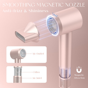 Secador de Pelo de 1100W con Motor DC, Temperatura Constante, Iones Negativos, Sin Escobillas, Alta Velocidad y Protección Contra Sobrecalentamiento - Product Image 2