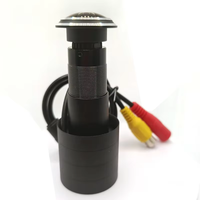 Caméra de surveillance de porte avec objectif fisheye AHD 1080P, grand angle 170-180 degrés, contrôle d'accès avec surveillance de porte sécurisée UTC
