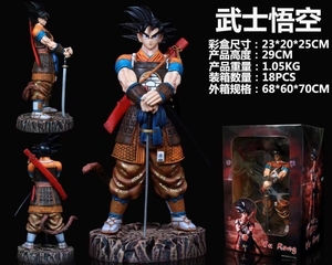 15 Estilos, Figuras de Anime de 30 cm, Super Saiyan Dragon, <span class=keywords><strong>Samurai</strong></span> GK, Son Goku, Vegeta, Broly, Gohan, Frieza, Figuras de Acción con Espada - Product Image 5