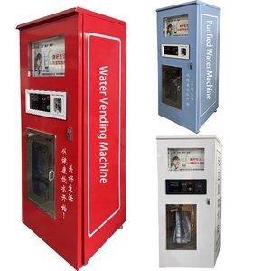 ตู้กดน้ำดื่มเชิงพาณิชย์ 400 แกลลอนต่อวัน ใช้เหรียญ/บัตร/รหัส ระบบกรองน้ำ RO สำหรับสวนสาธารณะ โรงเรียน โรงยิม เครื่องกรองน้ำระบบ Reverse Osmosis - Product Image 2