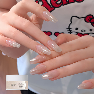 Gel UV 3-en-1 Nouvelle Génération Sans HEMA, Sans TPO, Sans TMPTA avec Paillettes Fines, Extenseur, Durcissant, Non-Extensible, pour Moulages de Sculpture d'<span class=keywords><strong>Ongles</strong></span> - Product Image 6