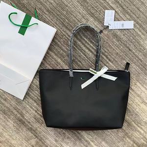 Nuova Borsa a Mano Grande Orizzontale in Pelle di Coccodrillo Francese 2025, Borsa a Spalla di Grande Capacità per Donna, Borsa Tote da Shopping - Product Image 2