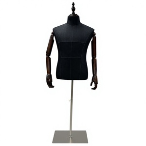 <span class=keywords><strong>Mannequin</strong></span> de mode <span class=keywords><strong>vintage</strong></span> réglable pour le haut du corps avec tête, support en plastique, style sans visage, pour présentation de vêtements, en promotion - Product Image 4
