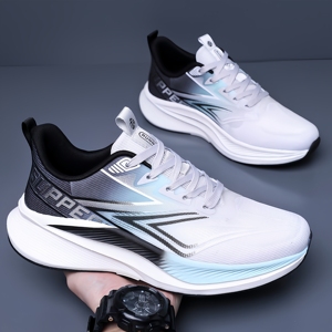 Chaussures décontractées respirantes pour hommes, chaussures en mesh, chaussures de sport tendance, chaussures de sport pour hommes, conçues par des designers - Product Image 1