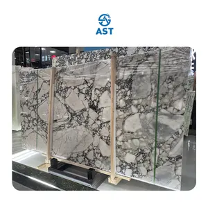AST OEM/ODM Marmo Marmol high quality marble marble polished glazed slab for wall and floor tv background marble wall panel