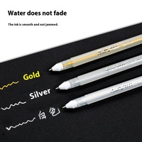 Stylo Gel paillettes professionnel 9 couleurs 0.8mm blanc surbrillance calligraphie ensemble en plastique emballage pour marqueurs d'art à usage promotionnel