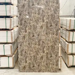 High Glossy 2.5mm UV PVC Marble Sheet PVC Wall Panel Marble Sheet