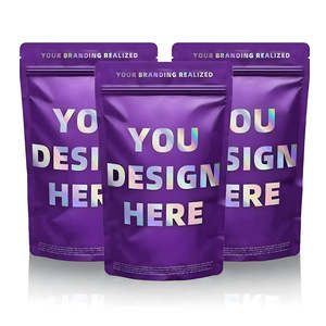 Nem Geçirmez Gravür Baskılı Tekli Poşet 3.5g Pocuh Kilitli Doypack Çiğneme Tütünü Özel 1g Paket Mylar Poşet - Product Image 1