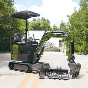 Mini Excavadora Pequeña con Certificación CE de 800 kg con Accesorios, Motor Koop, Bomba y Caja de Cambios - Alta Potencia de Excavación - Product Image 3