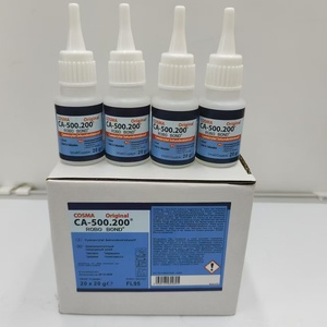 Colle portable COSMA CA-500.200 haute résistance de liaison cyanoacrylate d'éthyle 20g Super Glue 502 - Product Image 4