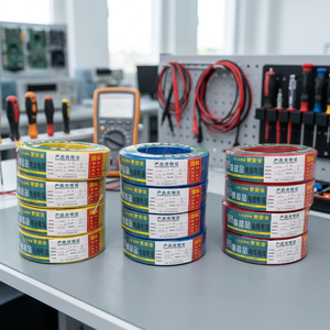 BV Masif Bakır Özlü Bina Teli PVC İzoleli Tek Damarlı Elektrik Kablosu Konut İnşaatı ve Sabit Kablolama İçin - Product Image 1