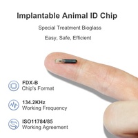 Bioglass Animal ID pour Chien Chat Poisson Tortue Souris Mouton ISO Icar RFID Implant Microchip