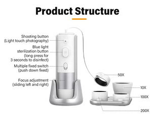 AI Intelligent Analyzer Hair Tester <b>Smart</b> Scalp Scanner With Cloud Data Storage Hair Analysis Machine - Product Image 3