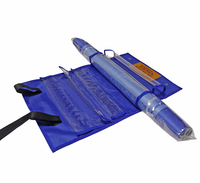 Tapis de Mahjong multiples enroulables, sacs suspendus pour bâtons de baseball, fentes personnalisées, crochets en J, organisateur de tapis de Mahjong en nylon