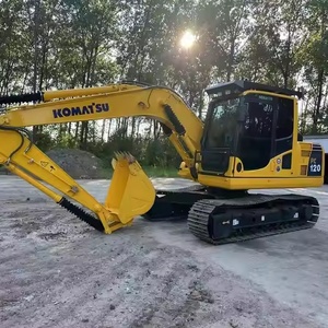 Gran descuento usado KOMATSU excavadora modelos PC120 bajas horas de trabajo componentes principales motor caja de cambios disponible para la venta - Product Image 2