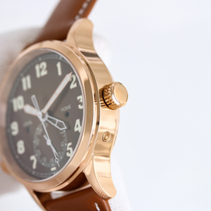 Montre de pilote haut de gamme pour <span class=keywords><strong>homme</strong></span>, style aiguille, calendrier, fond saphir transparent, <span class=keywords><strong>lunette</strong></span> à double palier, montre d'affaires haut de gamme - Product Image 5