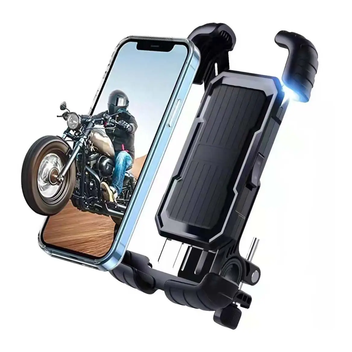 Best seller 2022 New Design Universal Adjustable 360 Degree Rotation Shockproof Bike Mount Bicycle Bike Motorcycle Phone Holder